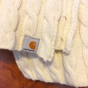 Cream Carhartt Scarf